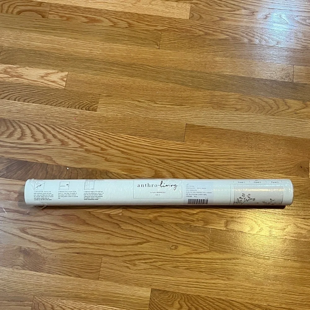 Anthropologie Blossom Chinoisserie Mural NWT